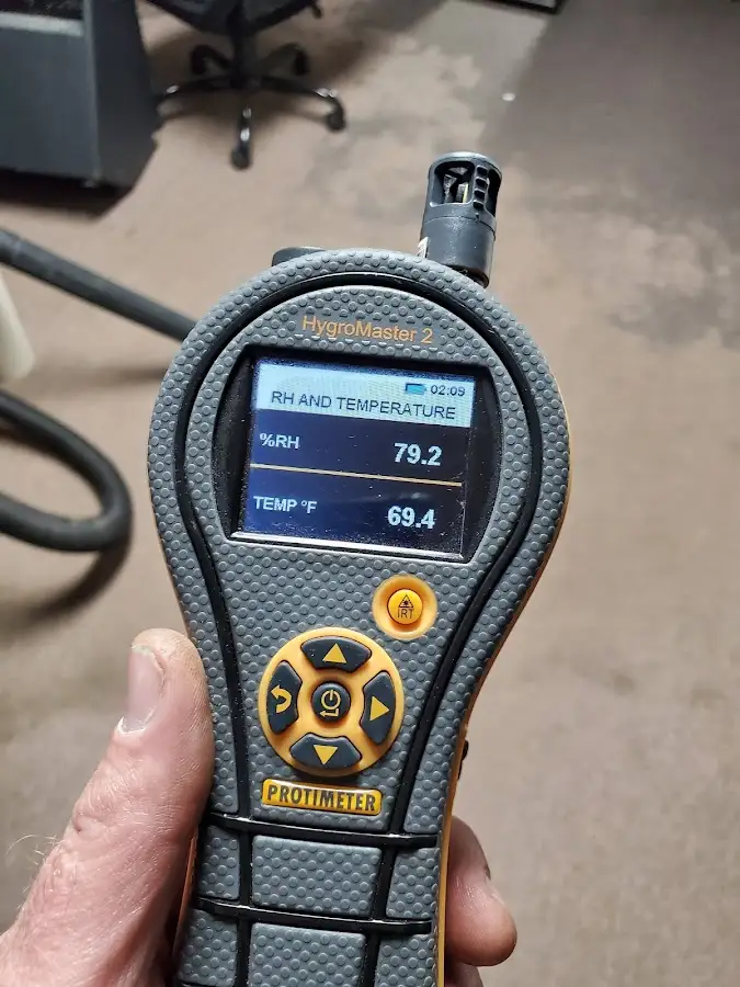 Moisture meter humidity assessment for Fire & Smoke Damage Restoration in Thomasville